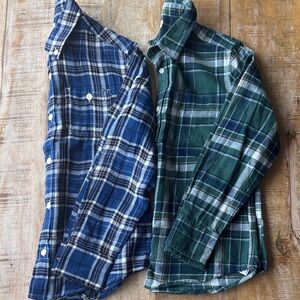 Crewcuts Boys Flannel Shirt Set size 10
